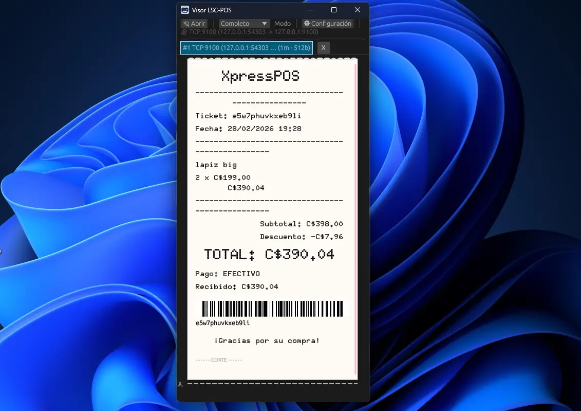 ESC/POS Viewer Pro - Visualizador ESC/POS